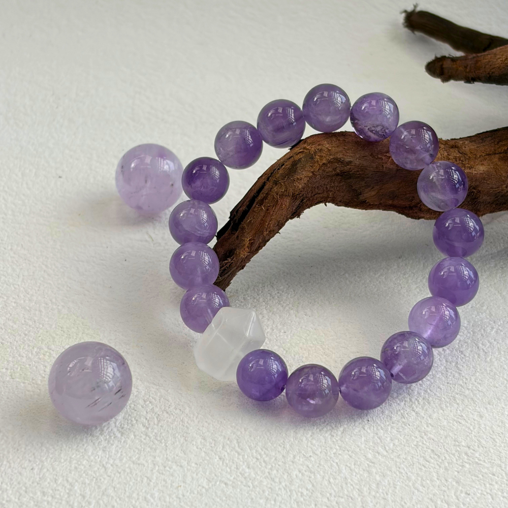 Amethyst Rose Quartz Harmony Bracelet