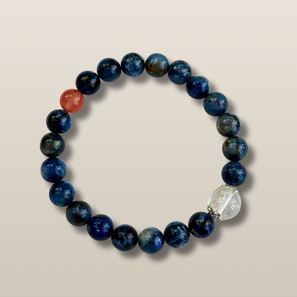 Rose Quartz Kyanite Love Harmony Bracelet