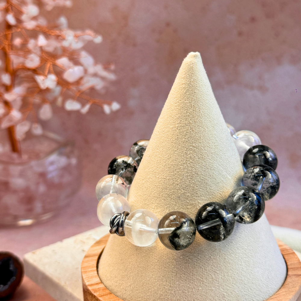 Green Phantom Quartz Abundance Bracelet