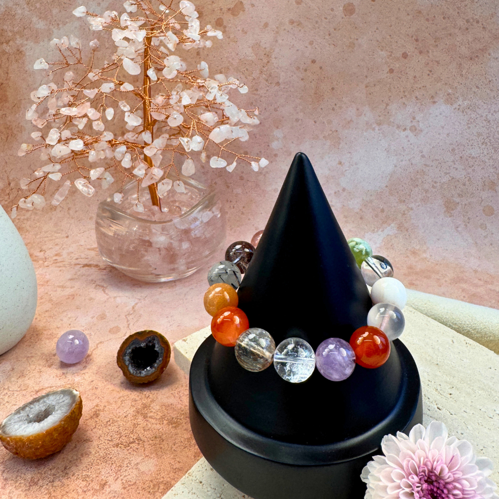 Multi Crystal Harmony Blessing Bracelet