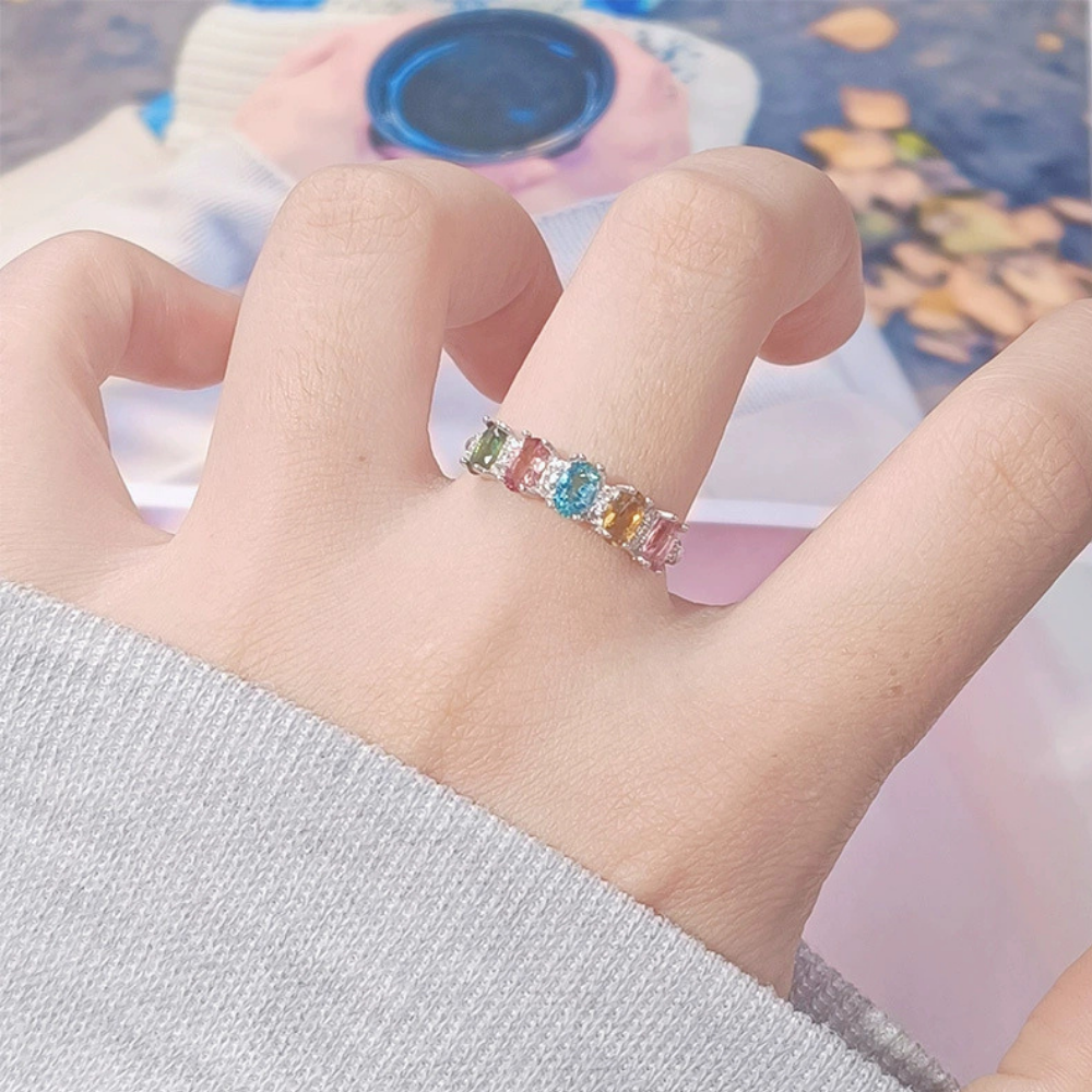 Tourmaline Multi Tourmaline Harmony Ring