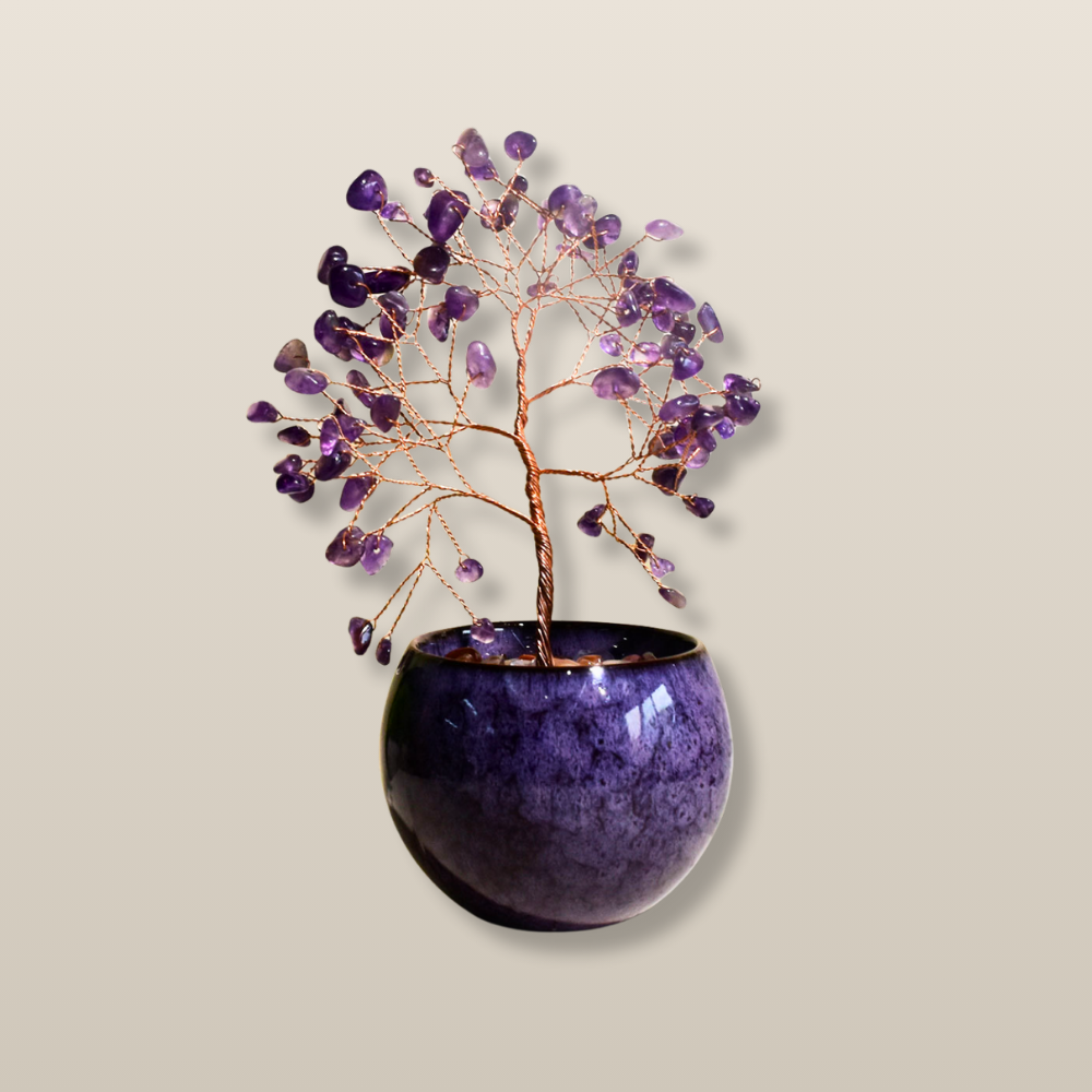 Amethyst Tree of Life Spiritual Balance Tree