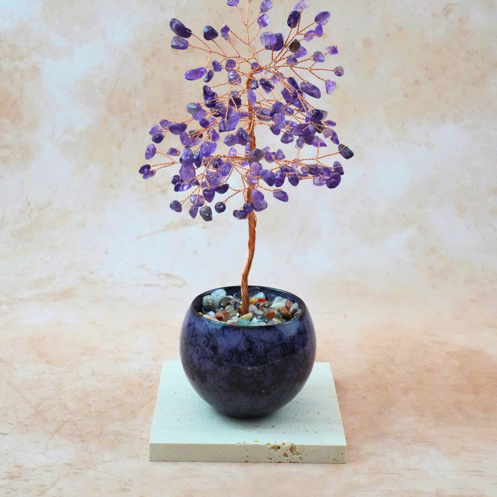 Amethyst Tree of Life Spiritual Balance Tree