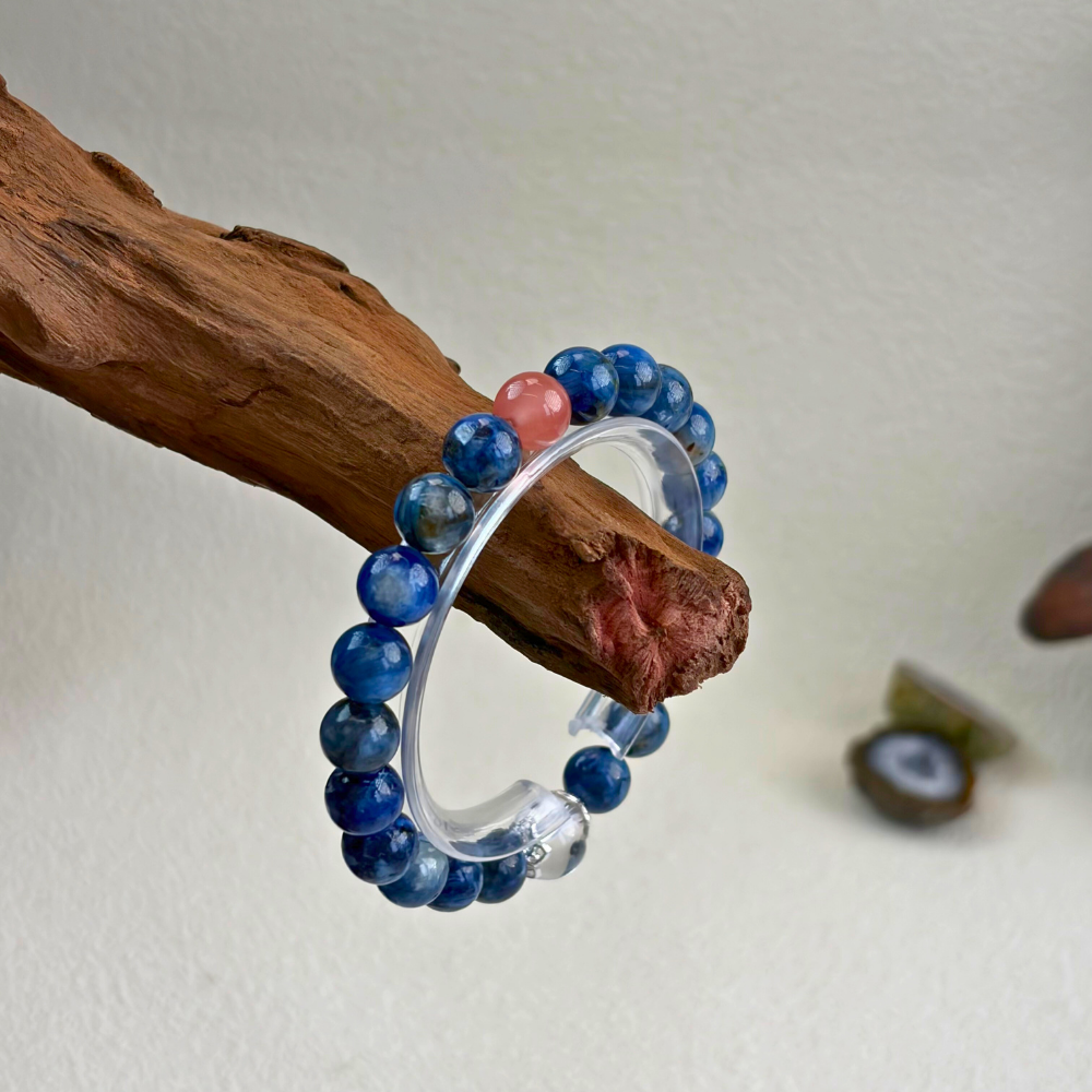 Rose Quartz Kyanite Love Harmony Bracelet