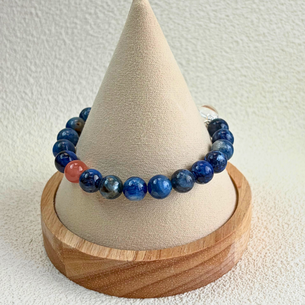 Rose Quartz Kyanite Love Harmony Bracelet