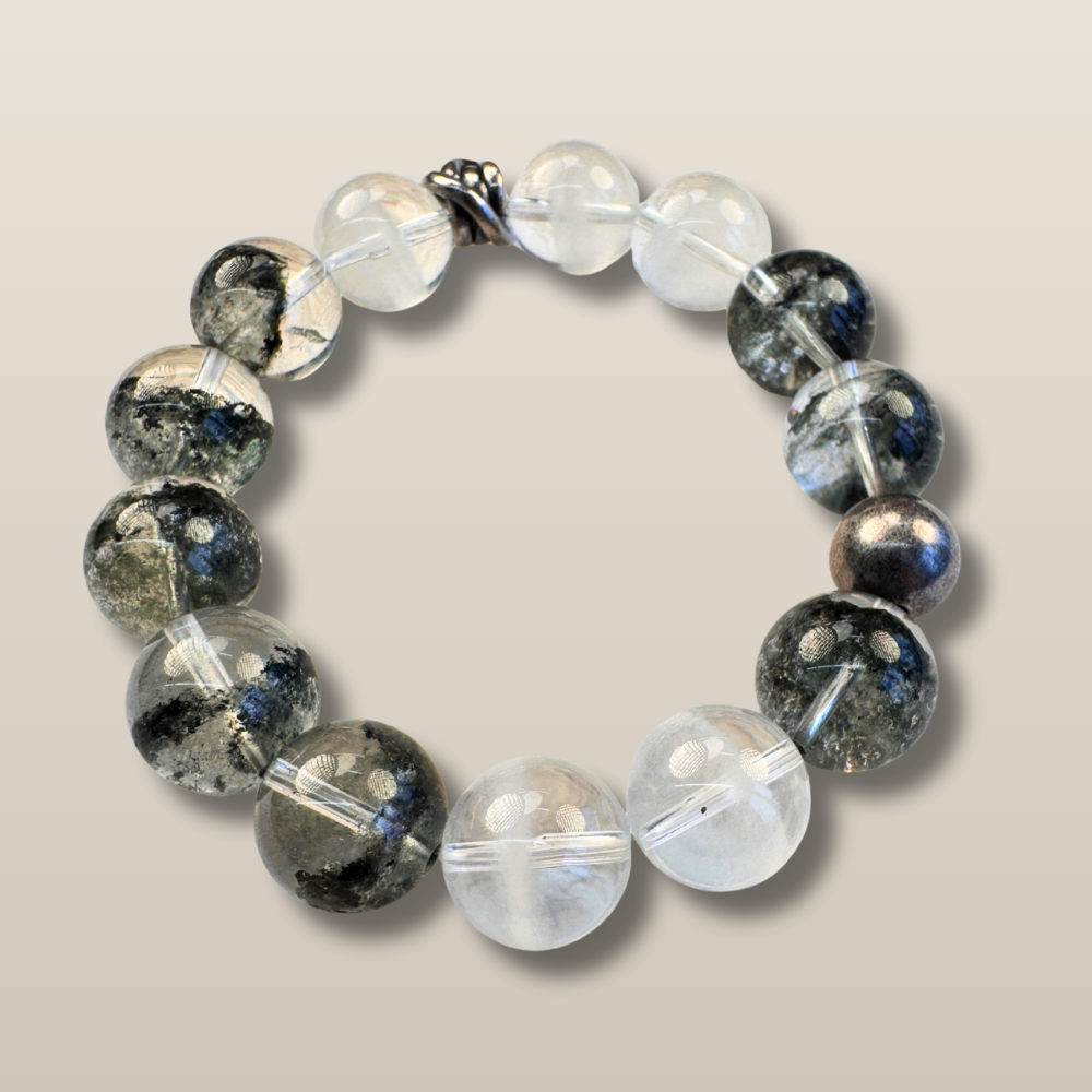 Green Phantom Quartz Abundance Bracelet