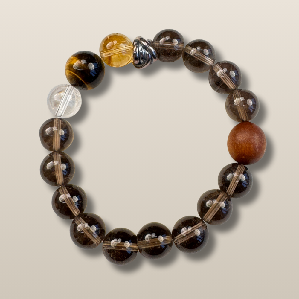 Smoky Quartz Protection Bracelet