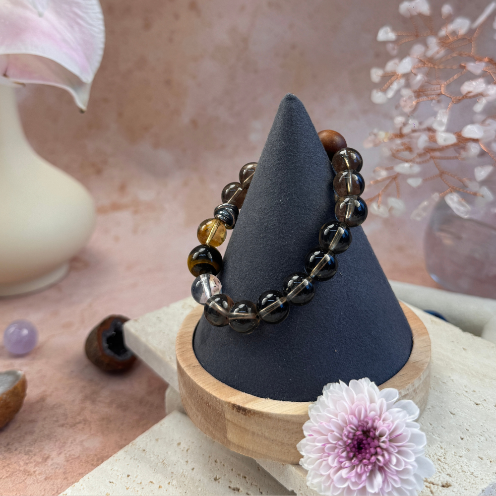 Smoky Quartz Protection Bracelet