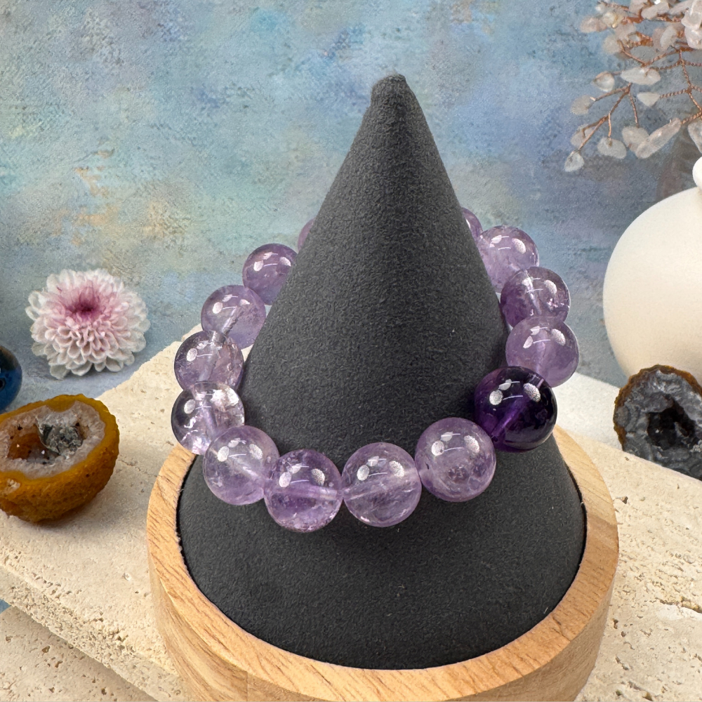 Amethyst Clarity Peace Balance Bracelet