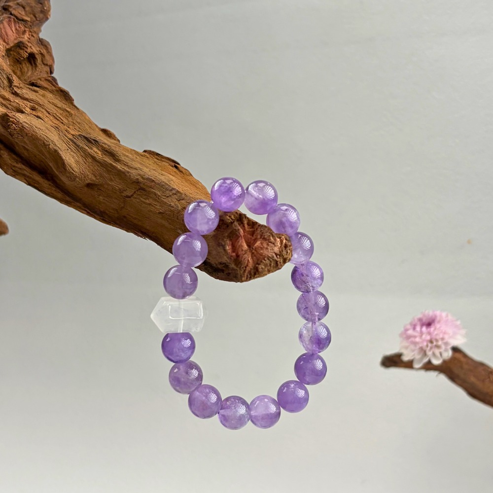 Amethyst Rose Quartz Harmony Bracelet