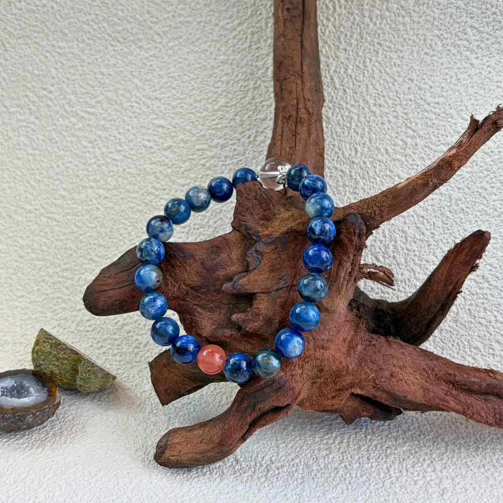 Rose Quartz Kyanite Love Harmony Bracelet