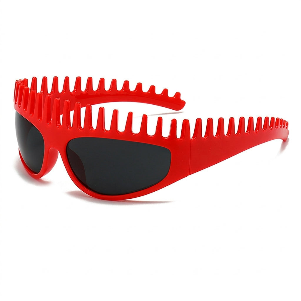 Trendy Headband Sunglasses Y2K Comb Frame Sun Glasses for Women & Men - UV Protection