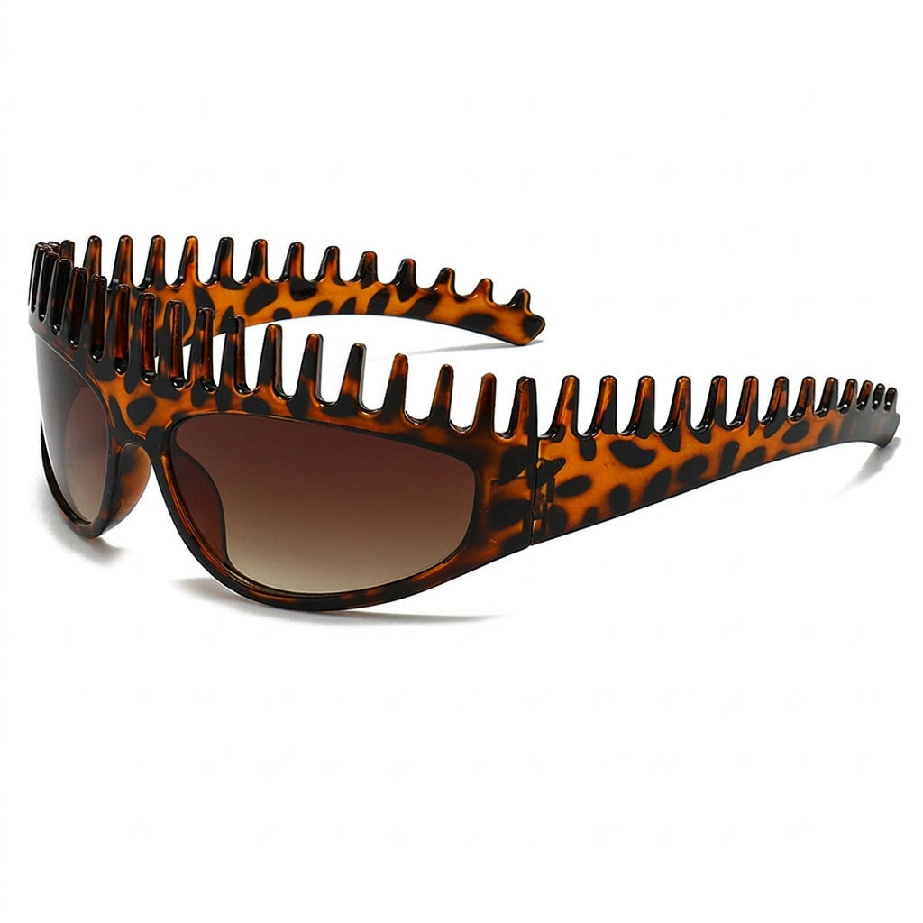 Trendy Headband Sunglasses Y2K Comb Frame Sun Glasses for Women & Men - UV Protection