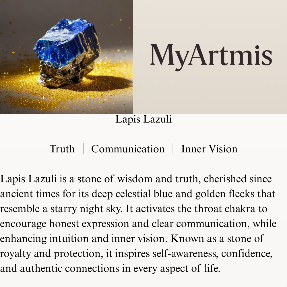 Lapis Lazuli Moonstone Communication Bracelet