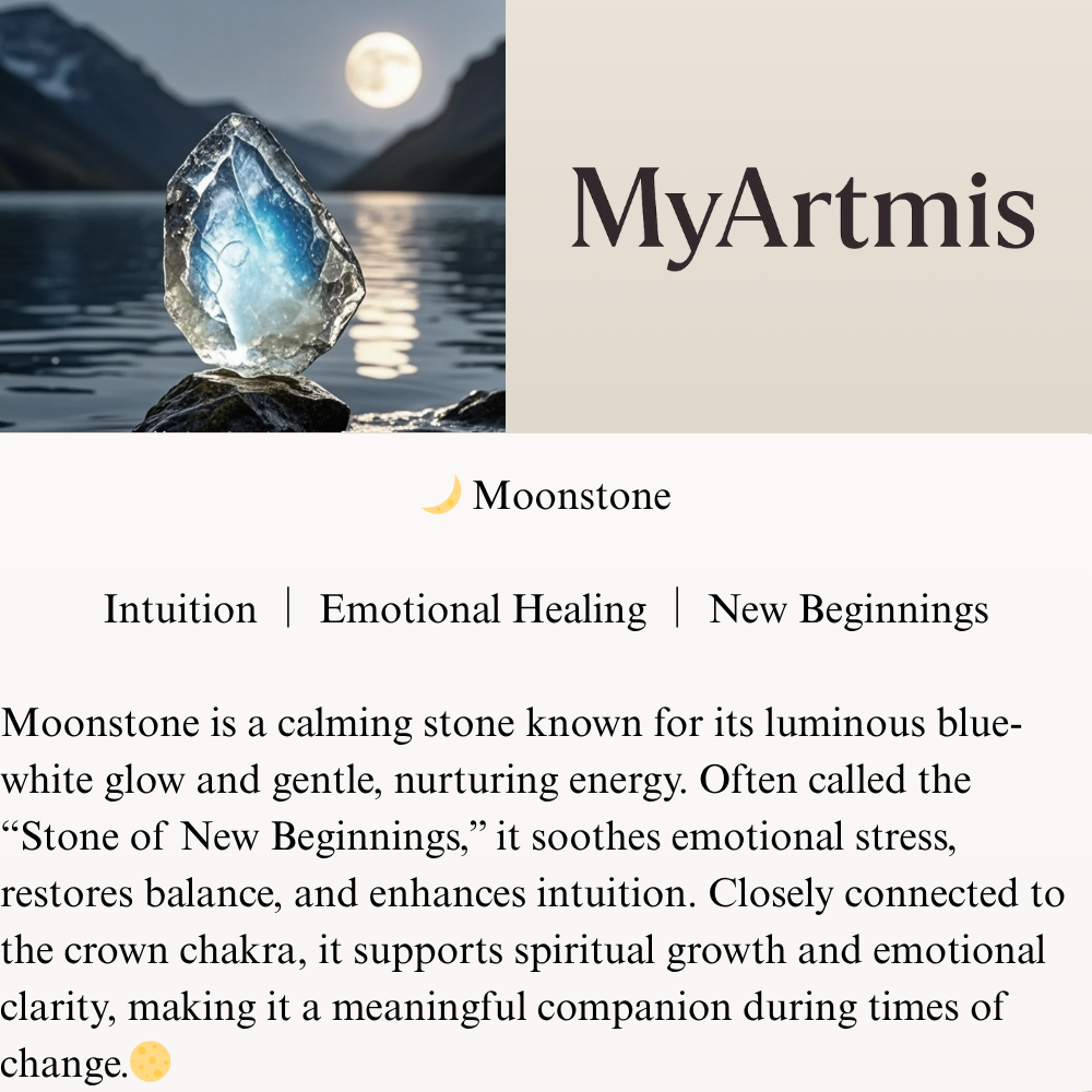 Obsidian Moonstone Tourmaline Balance Bracelet