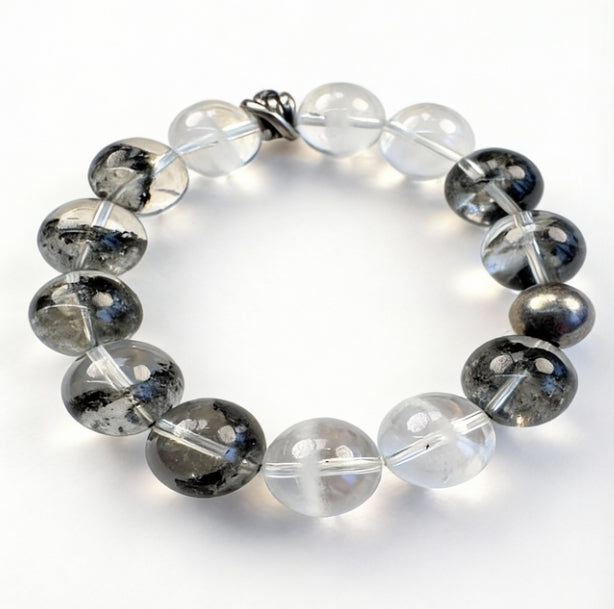 Green Phantom Quartz Abundance Bracelet