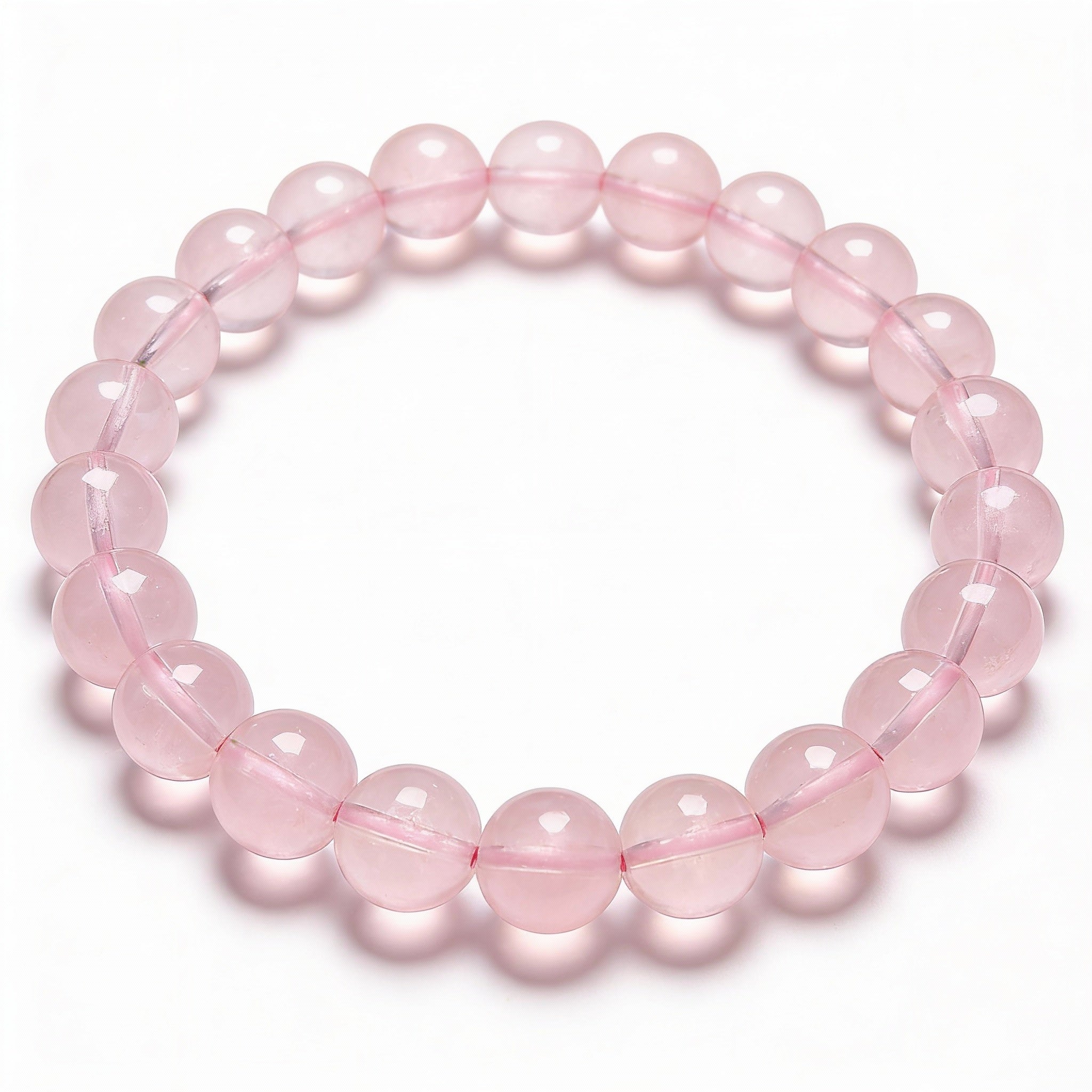 Rose Quartz Serenity Healing Crystal Bracelet