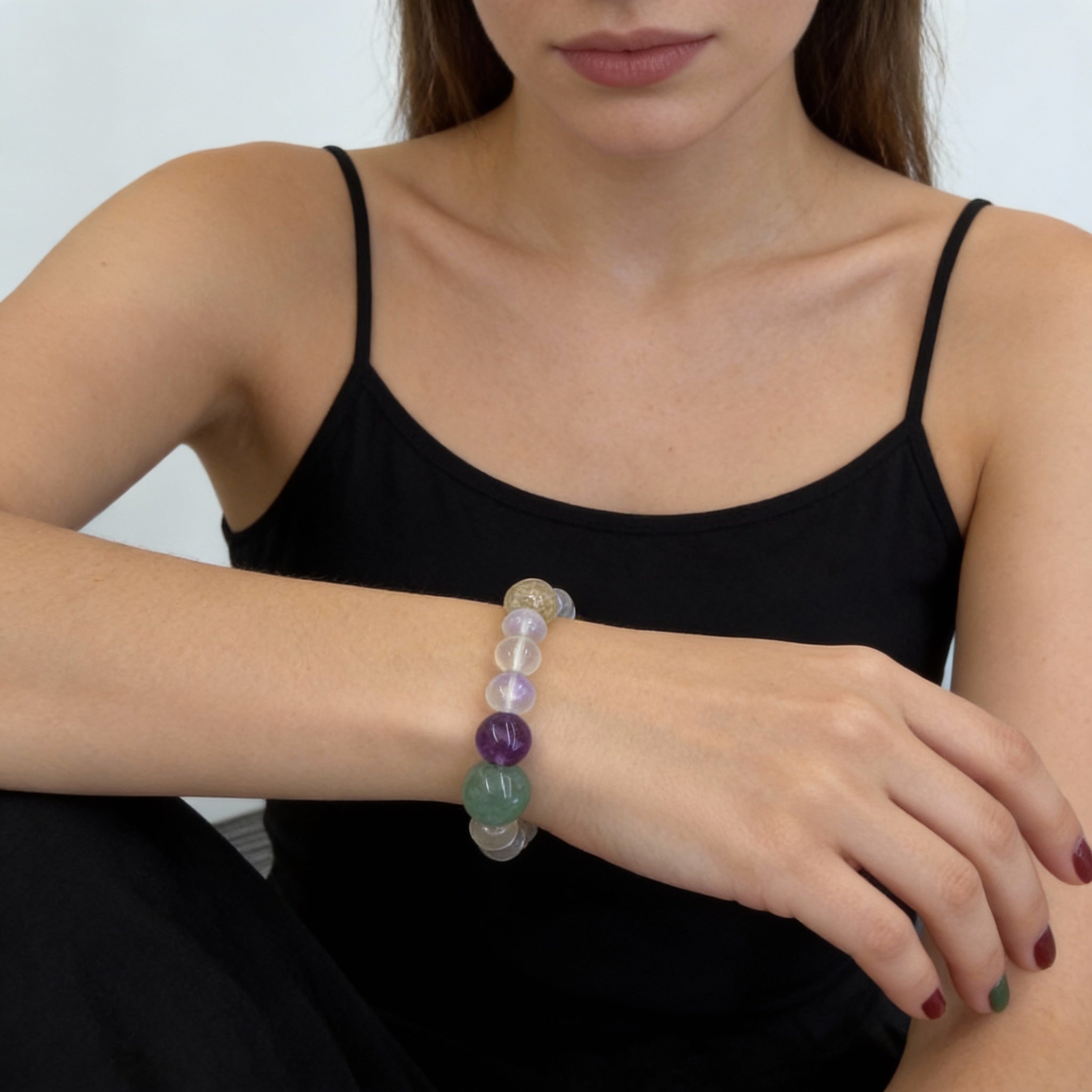 Seven Chakra Energy Balance Healing Bracelet
