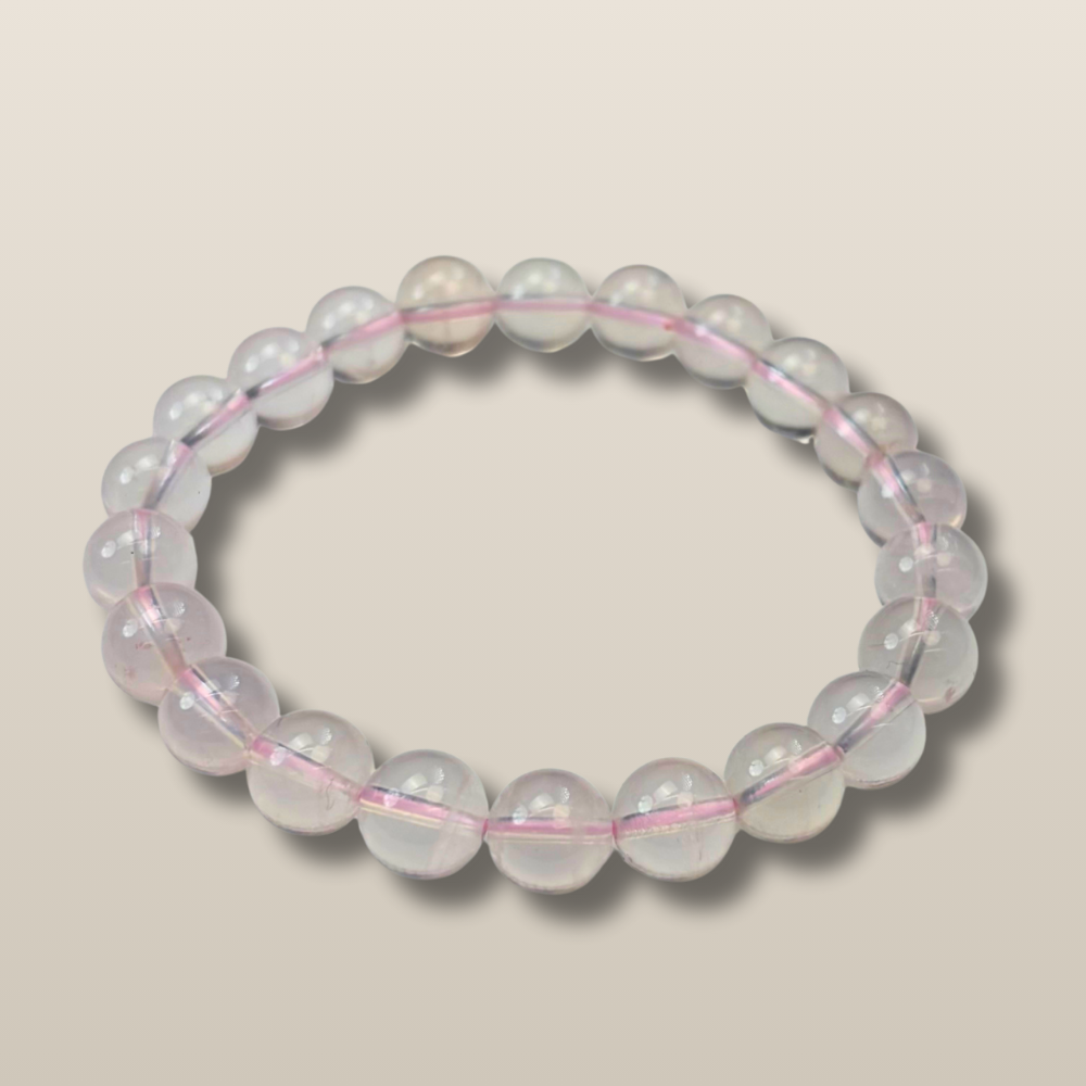 Rose Quartz Serenity Healing Crystal Bracelet