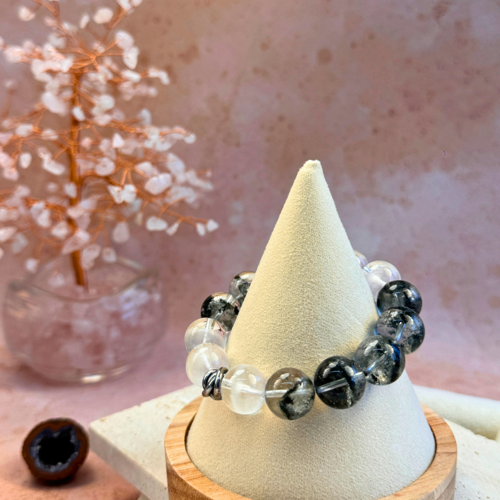 Green Phantom Quartz Abundance Bracelet