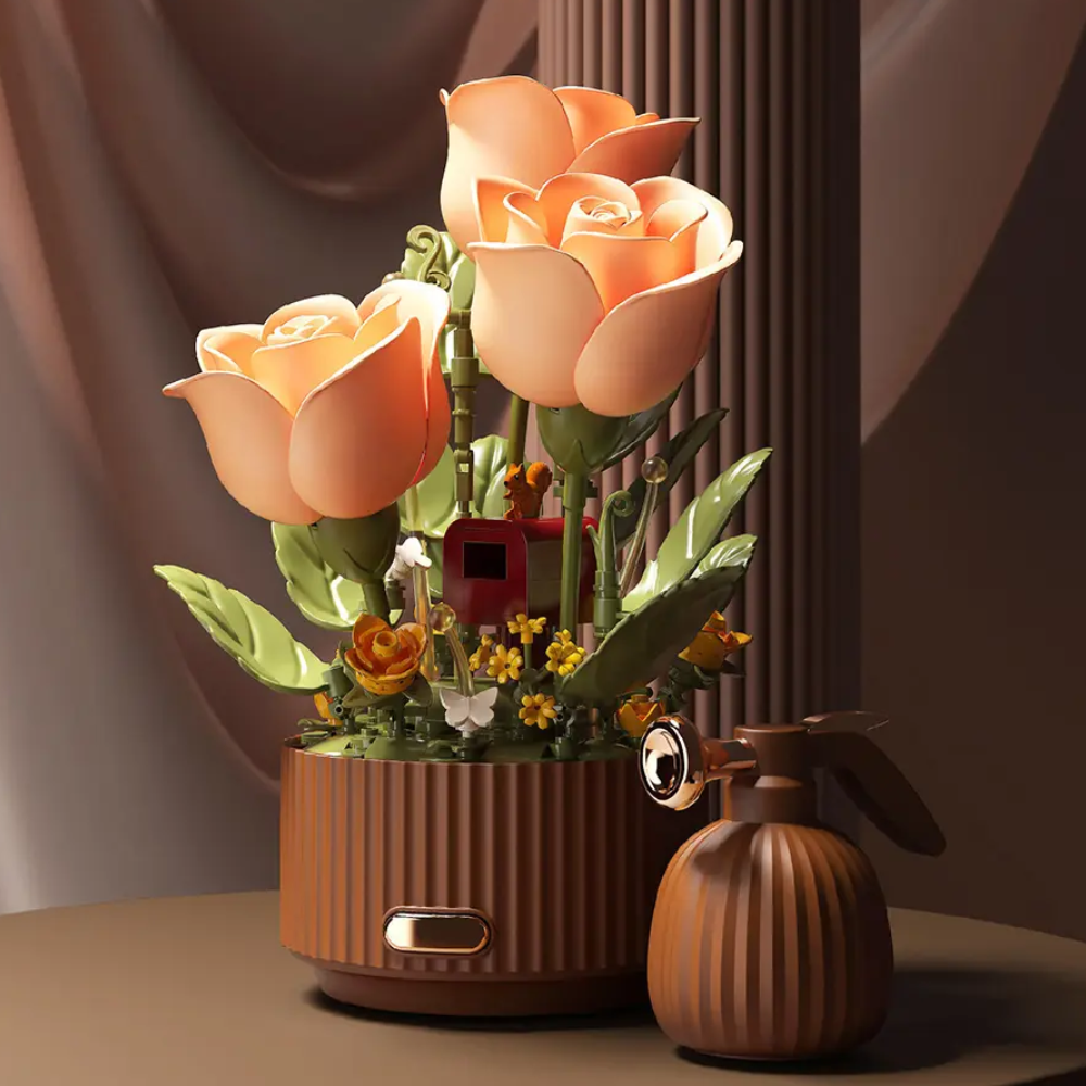 Blooming Garden Whispers of Rose Decorative Ornament