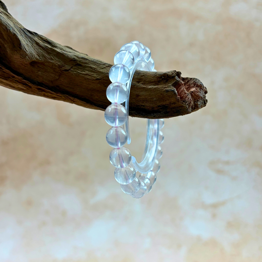 Rose Quartz Serenity Healing Crystal Bracelet