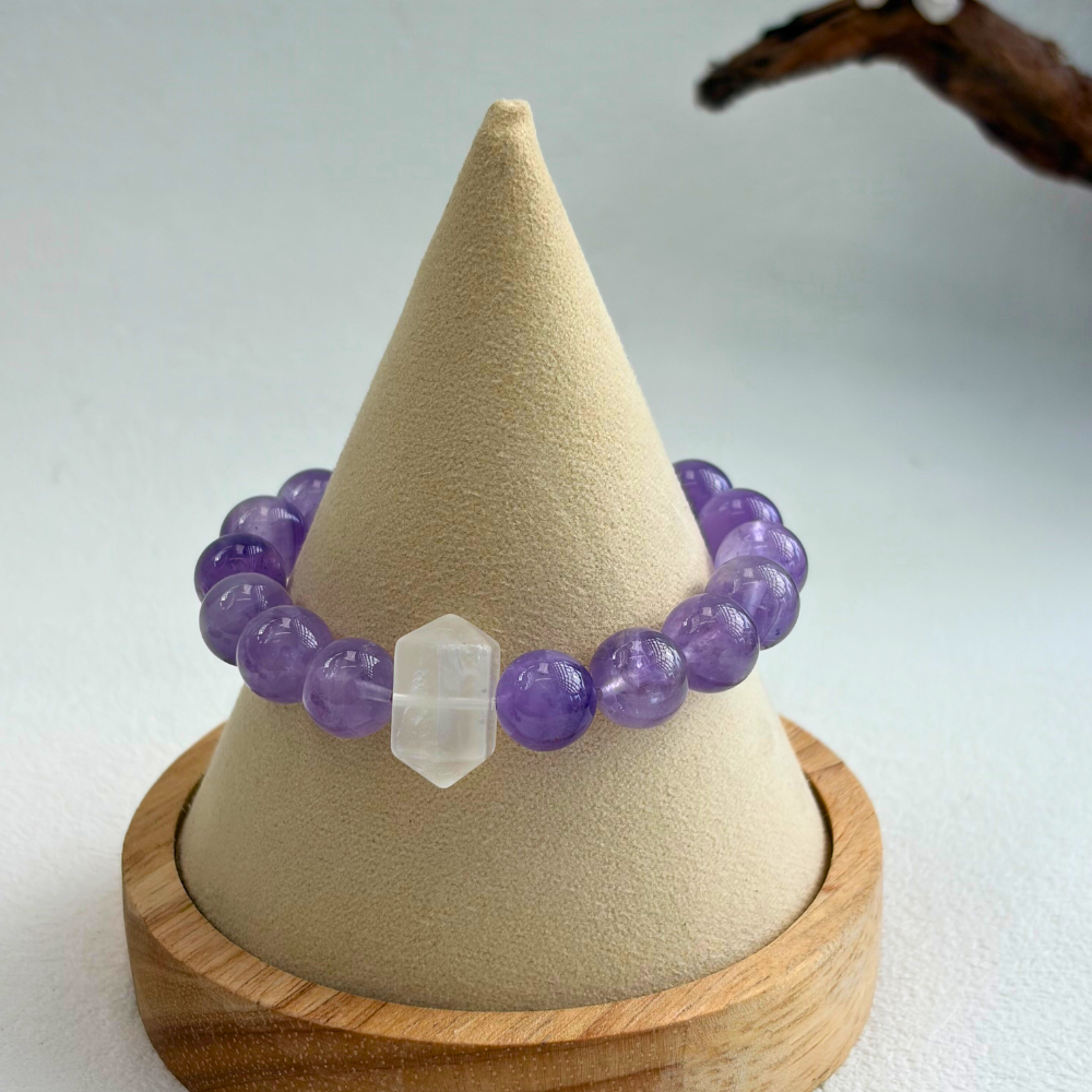 Amethyst Rose Quartz Harmony Bracelet