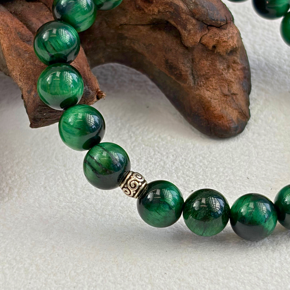 Malachite Red Agate Courage Balance Bracelet