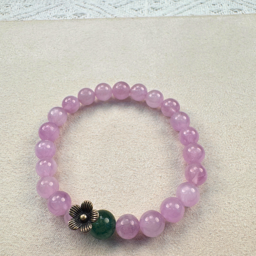 Lavender Amethyst Aventurine Serenity Bracelet