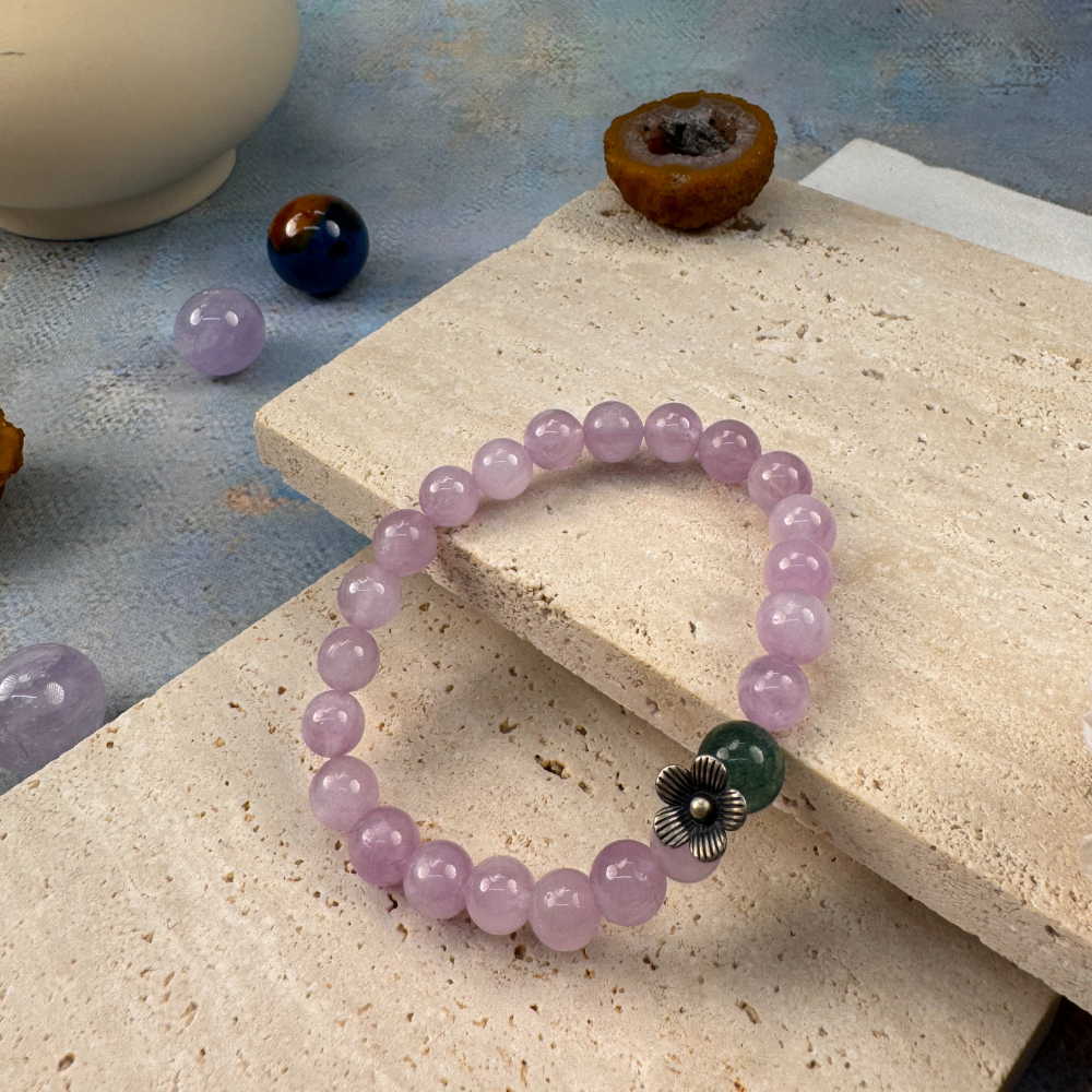 Lavender Amethyst Aventurine Serenity Bracelet