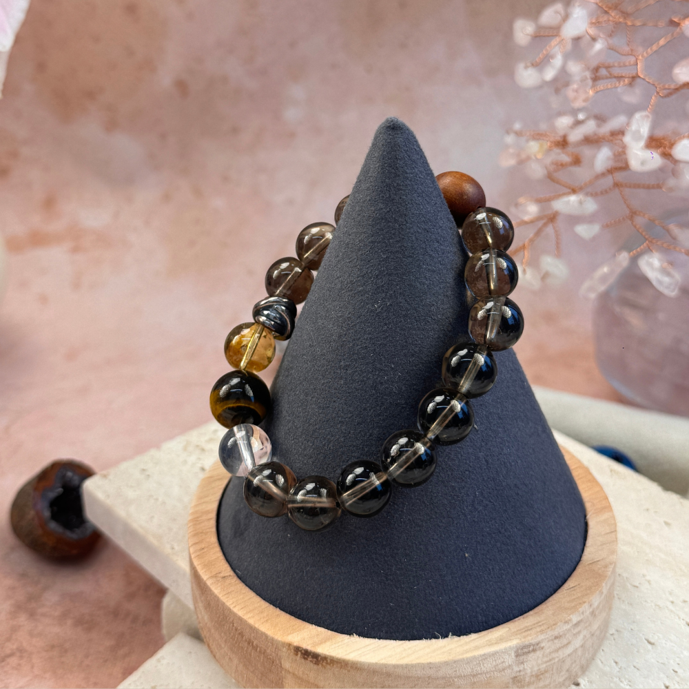 Smoky Quartz Protection Bracelet