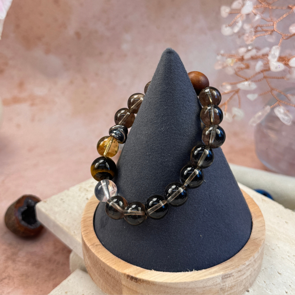 Smoky Quartz Protection Bracelet