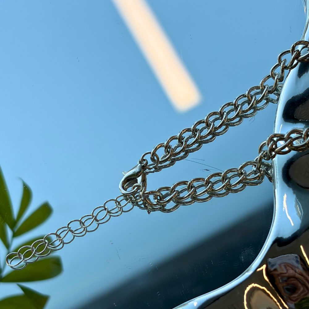 Pearl Metal Radiance Vintage Cross Necklace