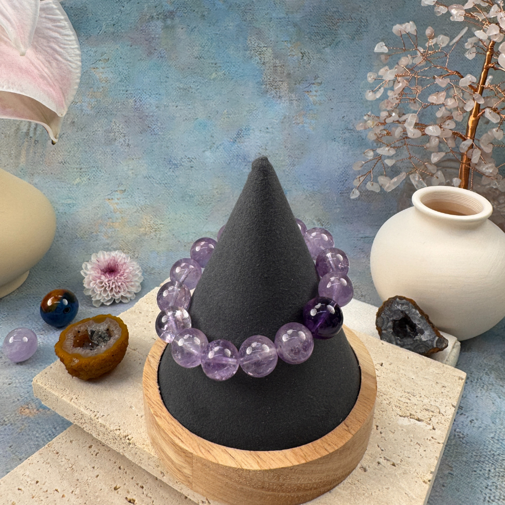 Amethyst Clarity Peace Balance Bracelet