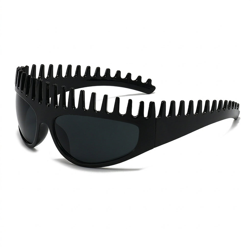 Trendy Headband Sunglasses Y2K Comb Frame Sun Glasses for Women & Men - UV Protection
