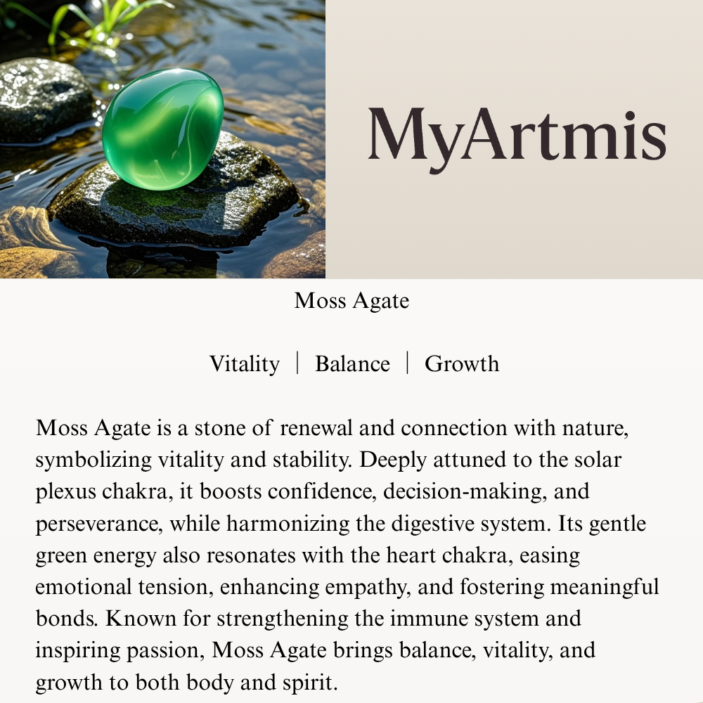 Green Jade Moss Agate Abundance Bracelet