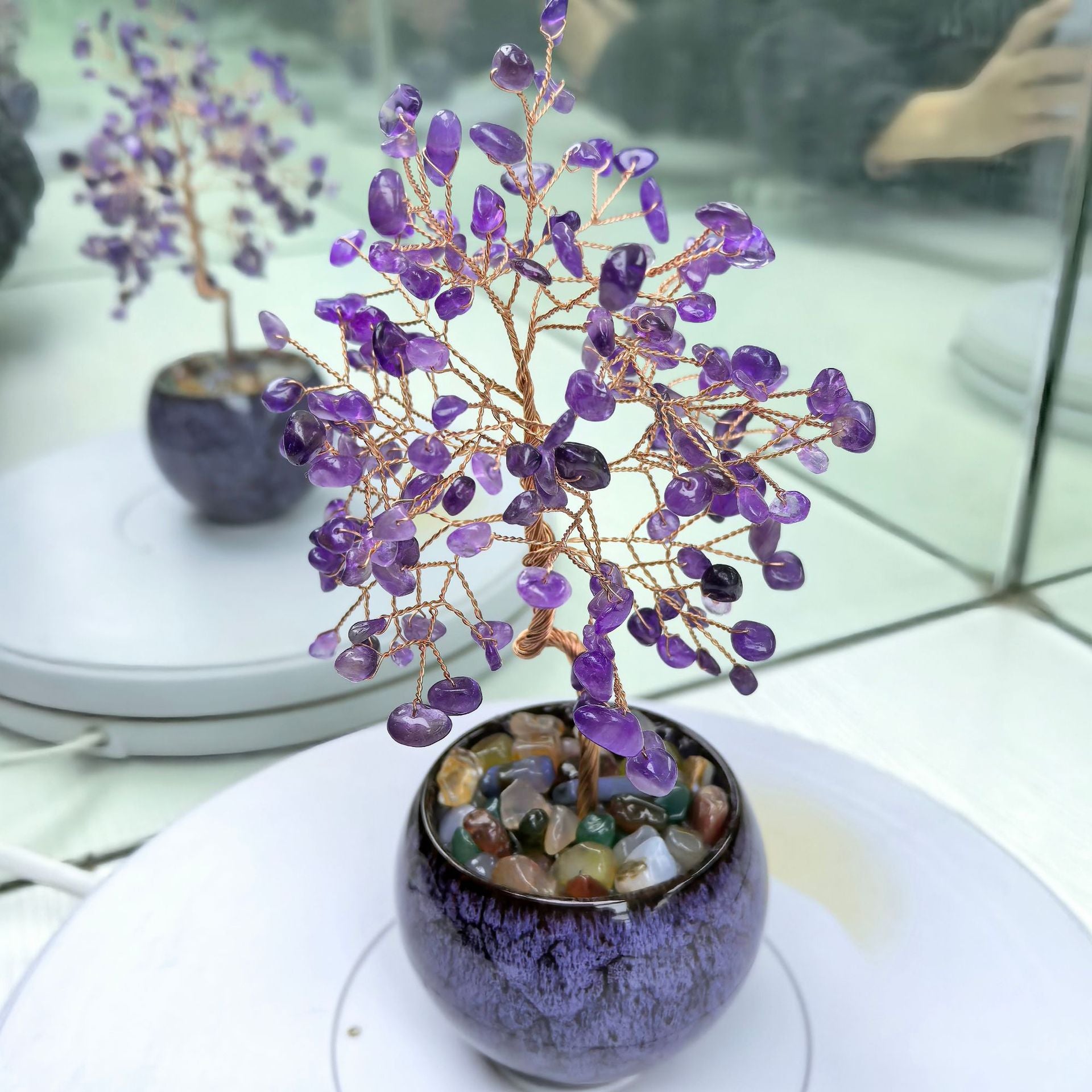 Amethyst Tree of Life Spiritual Balance Tree