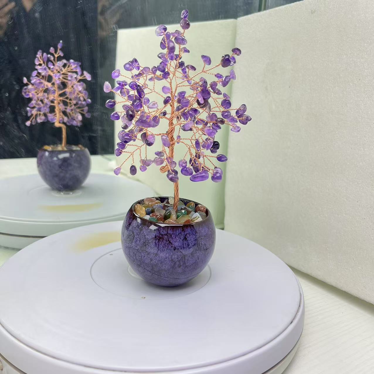 Amethyst Tree of Life Spiritual Balance Tree