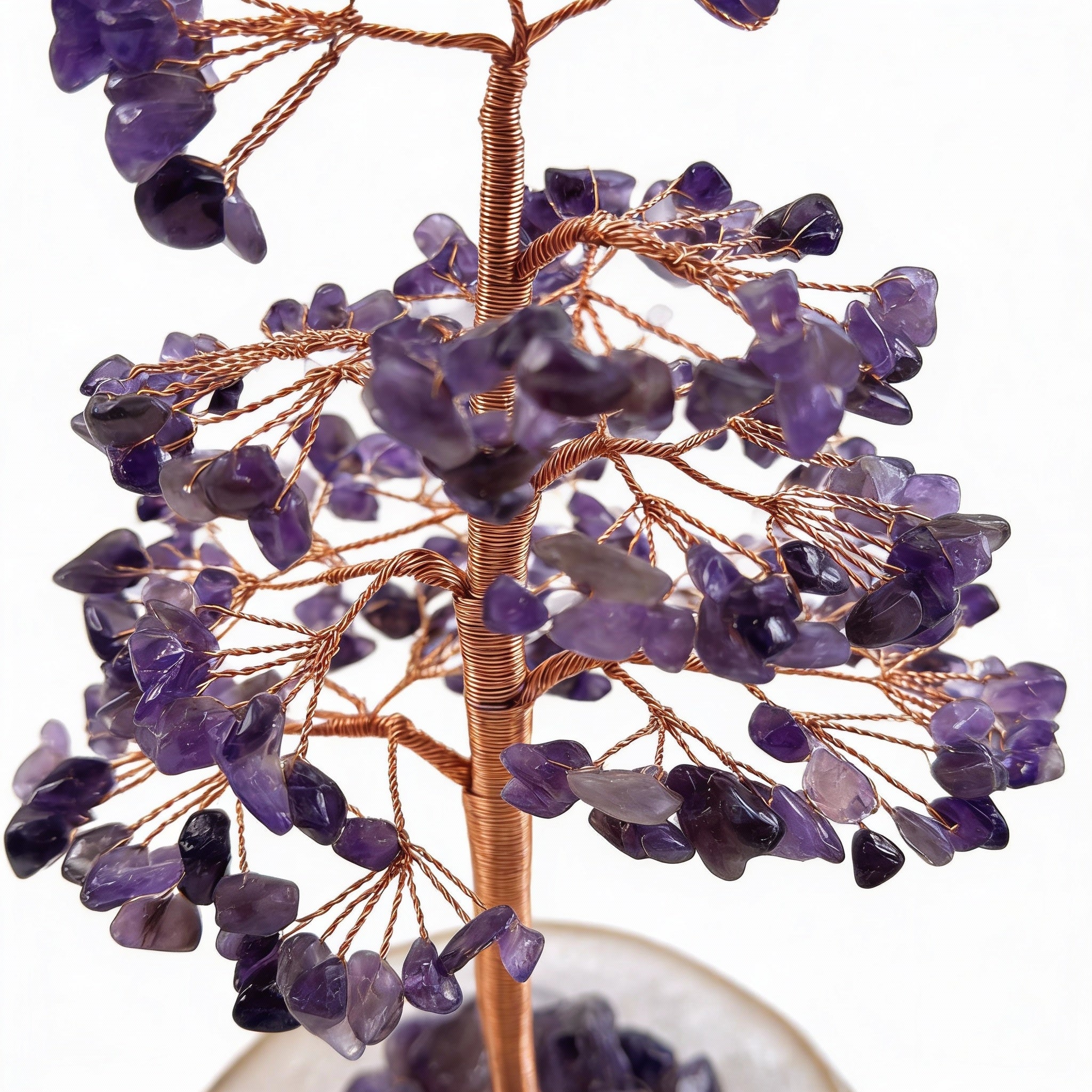 Amethyst Healing Protection Birthday Gift February Crystal Tree