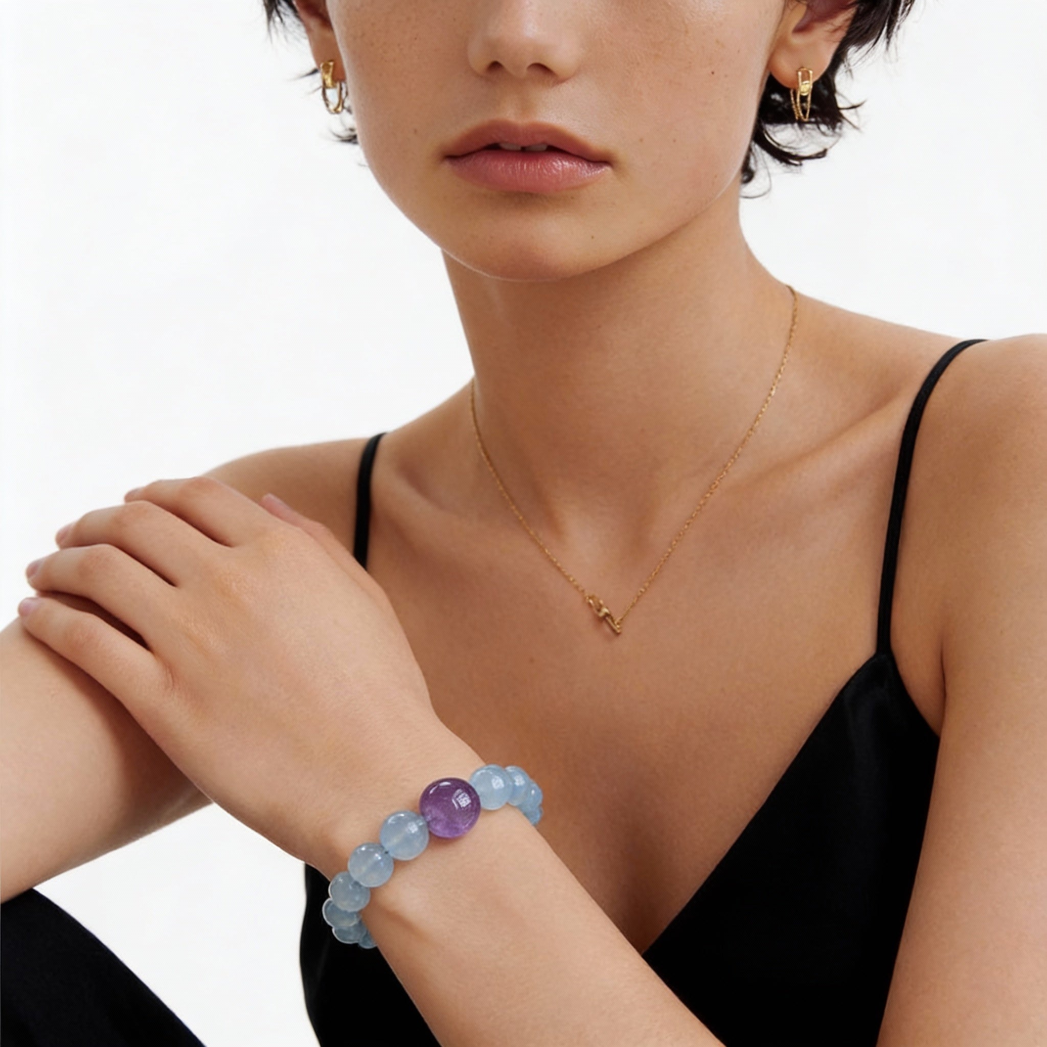 Aquamarine Serenity Harmony Bracelet