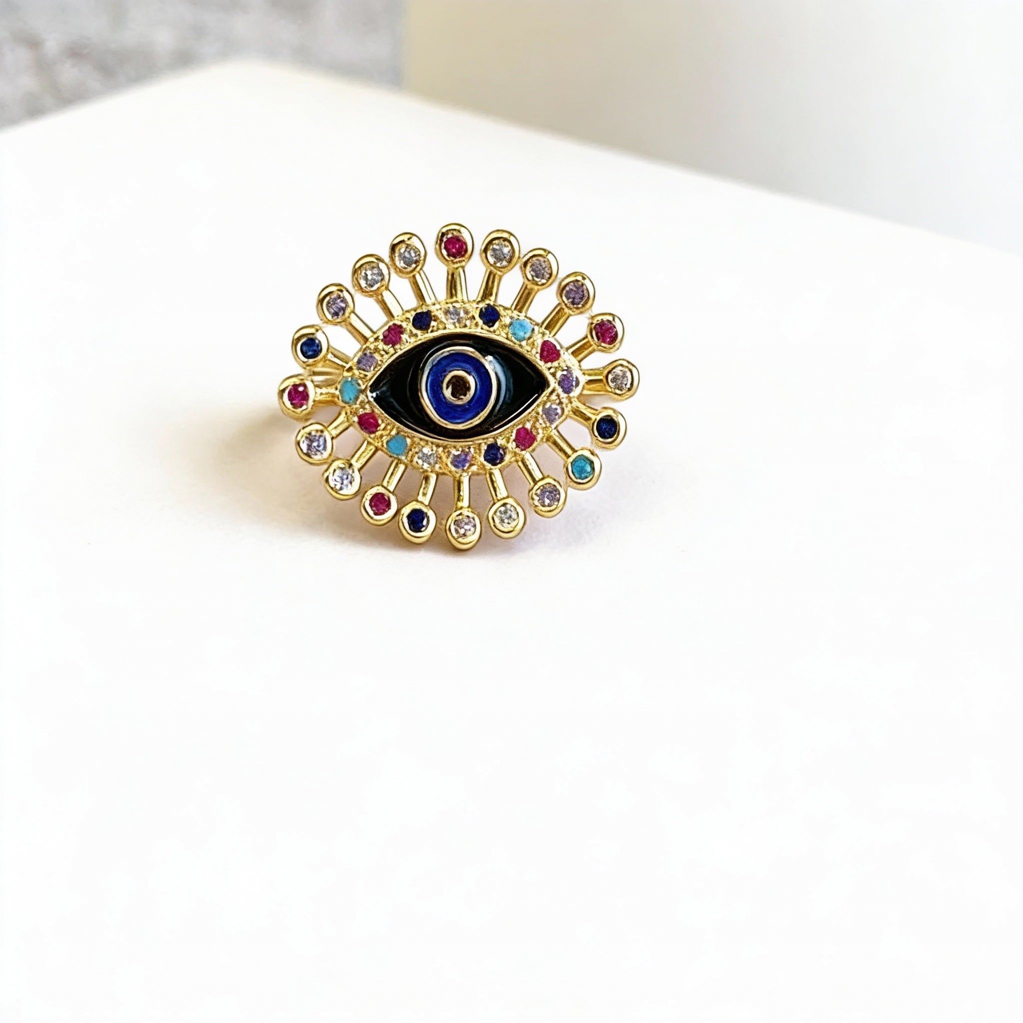 Evil Eye Protection Harmony Ring