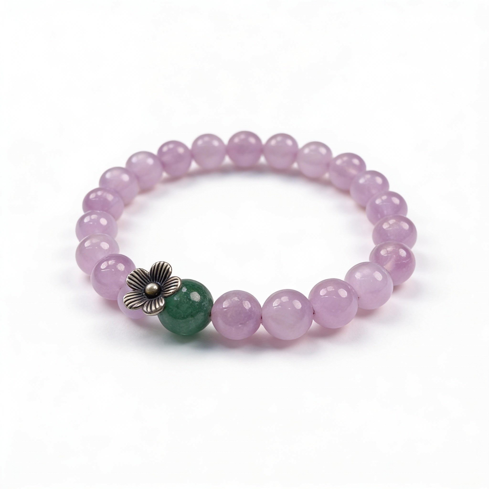Lavender Amethyst Aventurine Serenity Bracelet