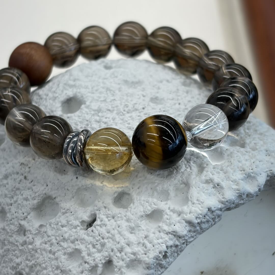 Smoky Quartz Protection Bracelet