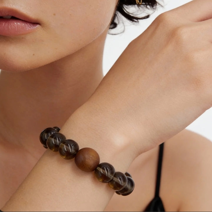 Smoky Quartz Protection Bracelet