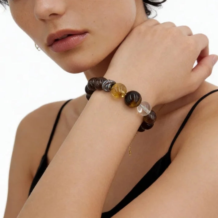 Smoky Quartz Protection Bracelet