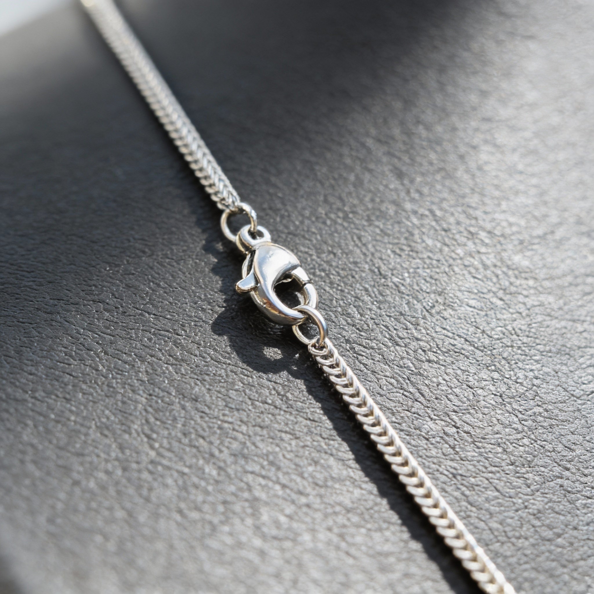 Blue Enamel Silver Serenity Harmony Necklace